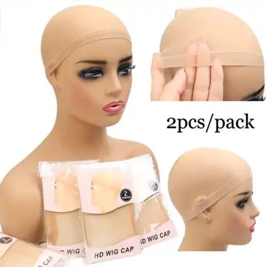 HD Wig Cap Thin Invisible Stretch Wigs Cap -No Ship Alone, It Need Ship With Hair