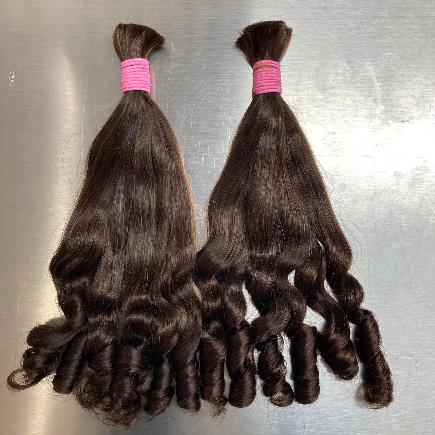 Hot Sale Wholesale Price Hair Bulk Vietnamese Remy Human Hair Extensions Bouncy Curly Color 2# for Braiding Hair