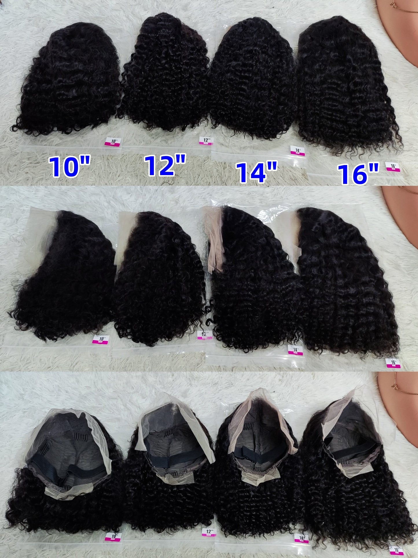 Promotion 21$ Water Wave 10 12 14 16inch 13x4 Lace Frontal Curly Remy Wigs 100% Human Hair 9A 180% Wholesale Available