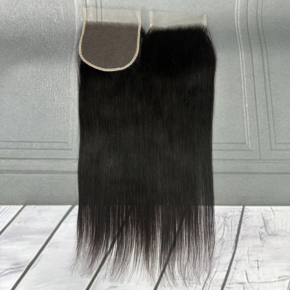 Ulikehair 100% Human Virgin Hair 5x5 HD Lace Closure Straight Virgin Hair N1B#