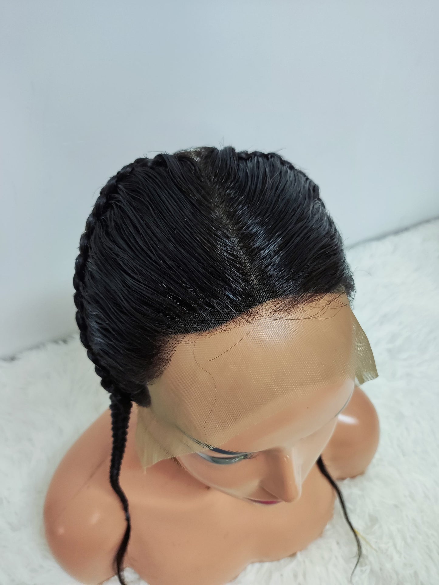 Promotion 12-16inch Wholesale Frontal 13x4 Natural Hairline Lace Frontal with Braids 100% Human Hair for Headband