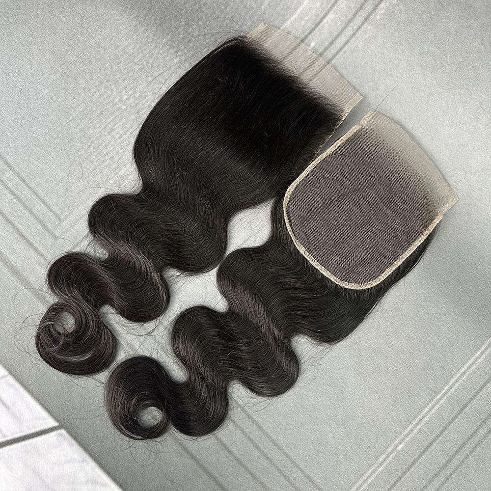 Ulikehair Vietnamese Hair 100% Virgin 12A Grade HD Lace Closure 5x5 Body Wave Toupee Density N1B#