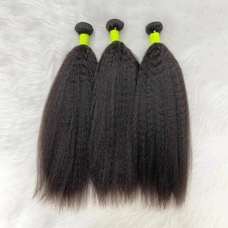 Wholesale 10A Brazilian Kinky Curly Hair Extensions Weave Bundles 100gram/pcs Virgin Straight Human Hair