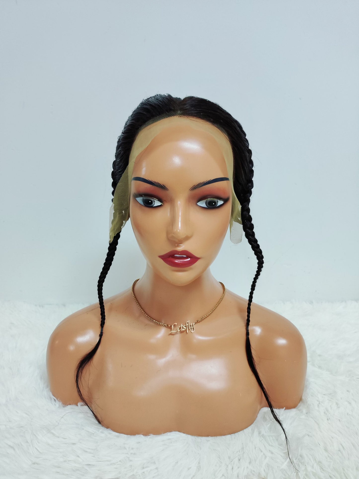 Promotion 12-16inch Wholesale Frontal 13x4 Natural Hairline Lace Frontal with Braids 100% Human Hair for Headband