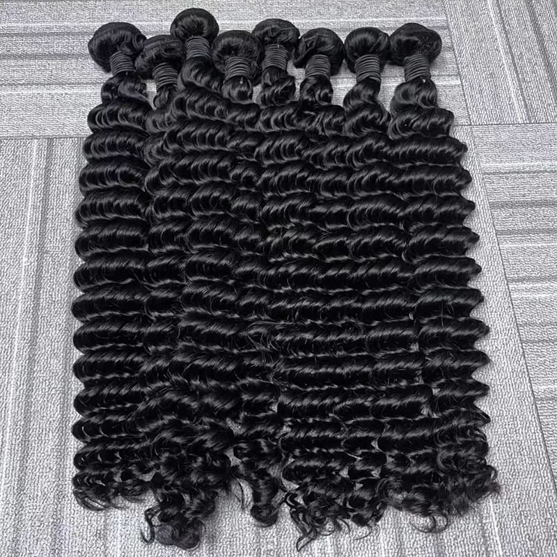 Loose Deep Malaysian Virgin Unprocessed 100% Human Hair Extensions Cuticle Aligned Hair Supplier