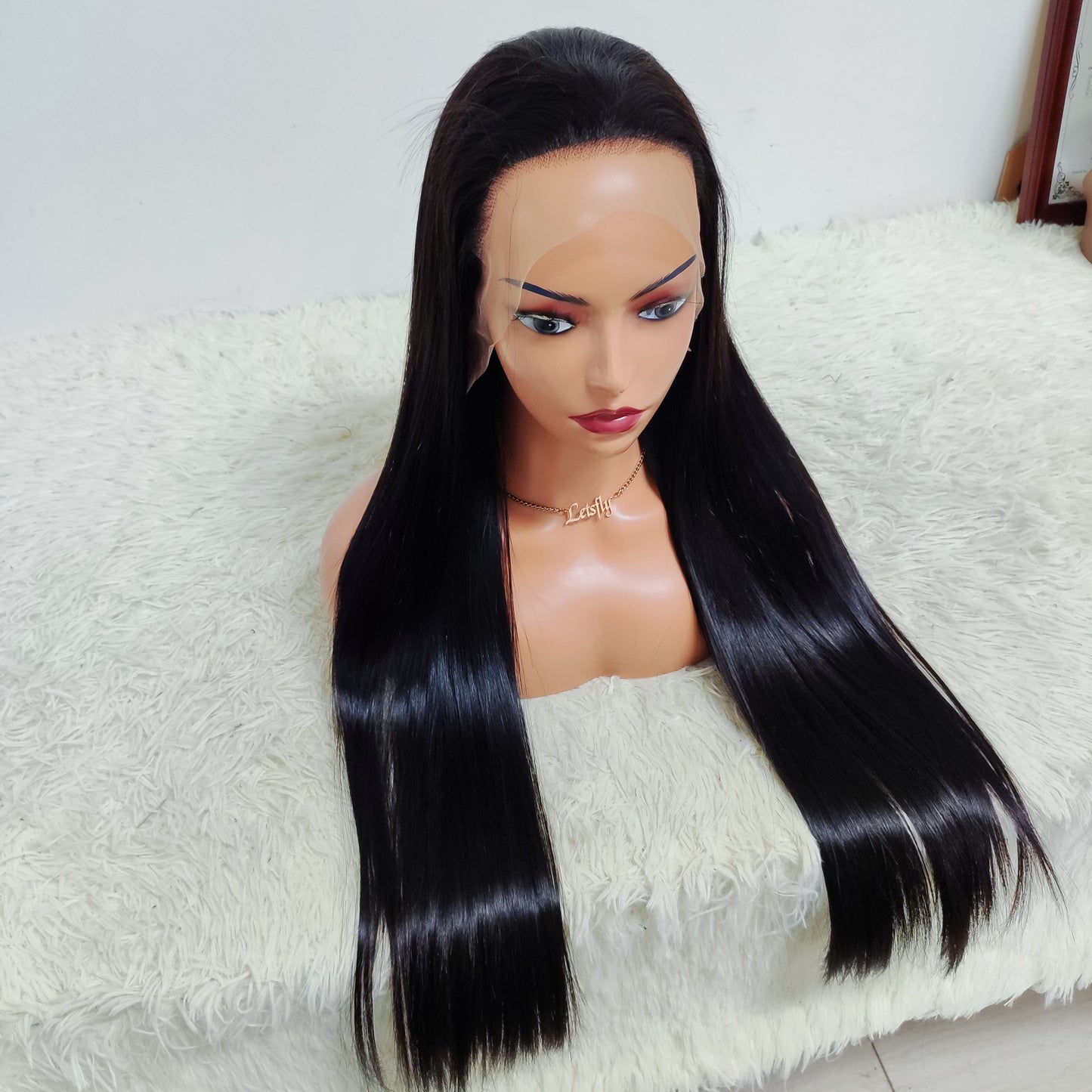 Promotion 12A Grade SDD Wigs Raw Virgin Hair 13x4 Frontal Lace Wigs No Tangled Silky Fuller Bone Straight Hair Wig