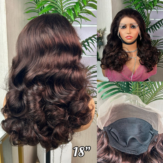 SDD 5x5 Loose Bouncy Wig 100% Human Hair Quality Wig Full Density