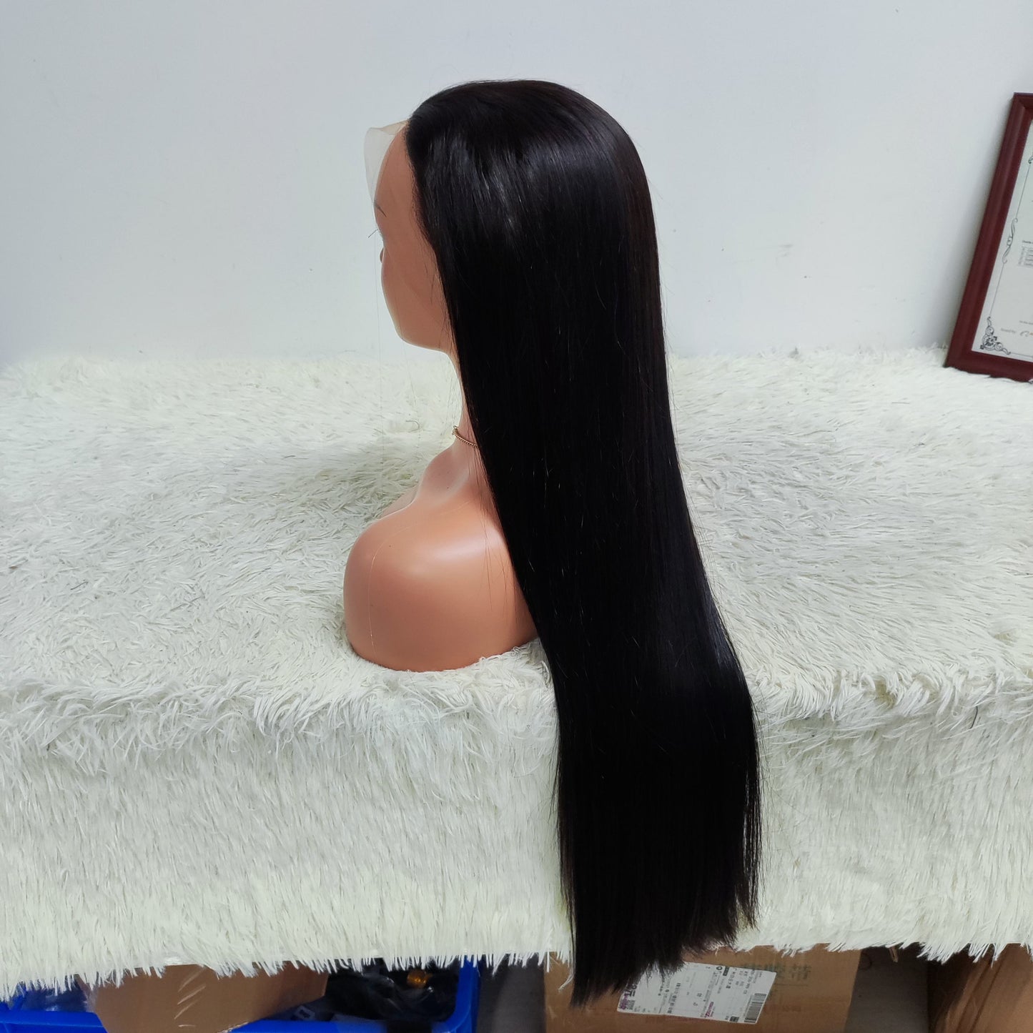 Promotion 12A Grade SDD Wigs Raw Virgin Hair 13x4 Frontal Lace Wigs No Tangled Silky Fuller Bone Straight Hair Wig