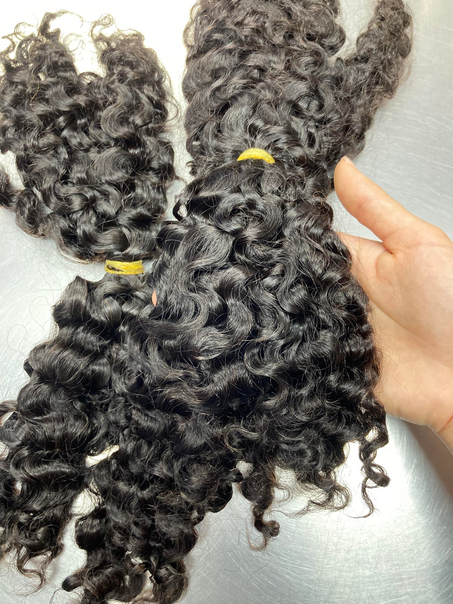 Factory 100% Natural Human Hair for Braiding Super Double Drawn Hair Bulk SDD Boho Braids Full and Thick Burmese Curly