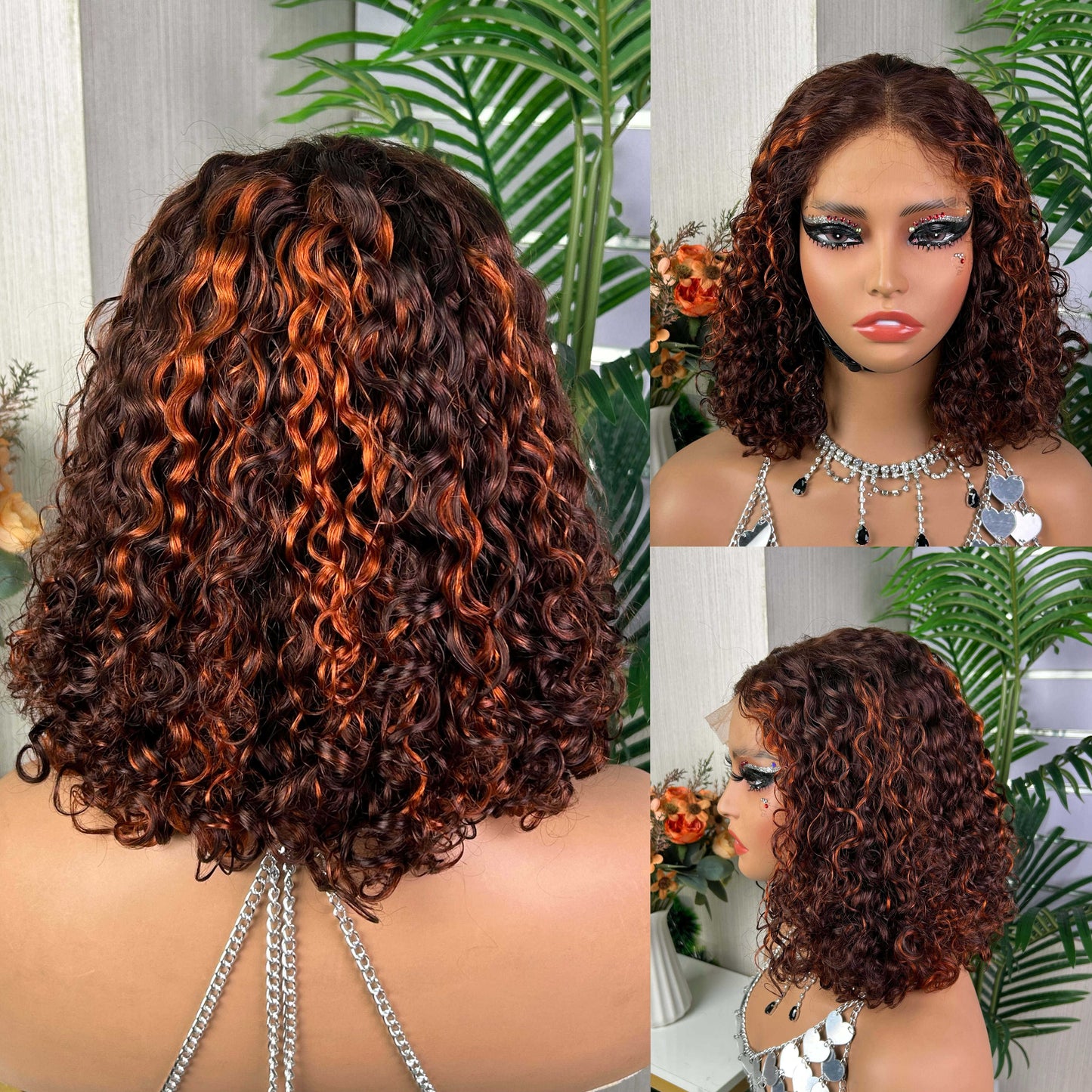 SDD 5x5 Water Curl Wig 100% Human Hair Glueless Wig