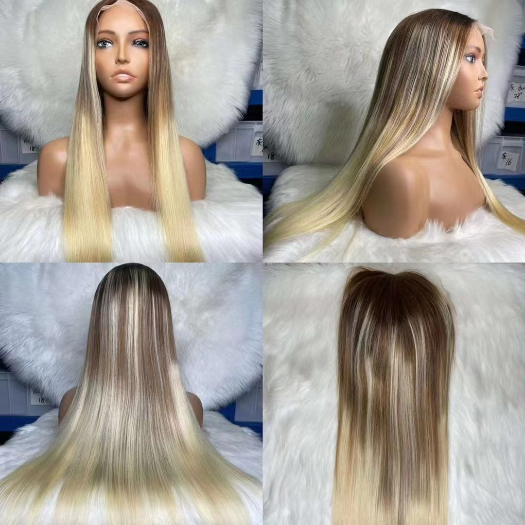 UlikeWig 13X4 Full lace frontal Straight Highlight Wigs