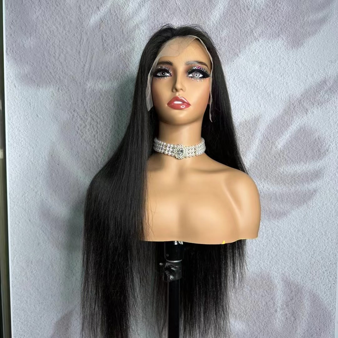 UlikeWig 100% raw human hair 13X4 Full lace frontal wigs