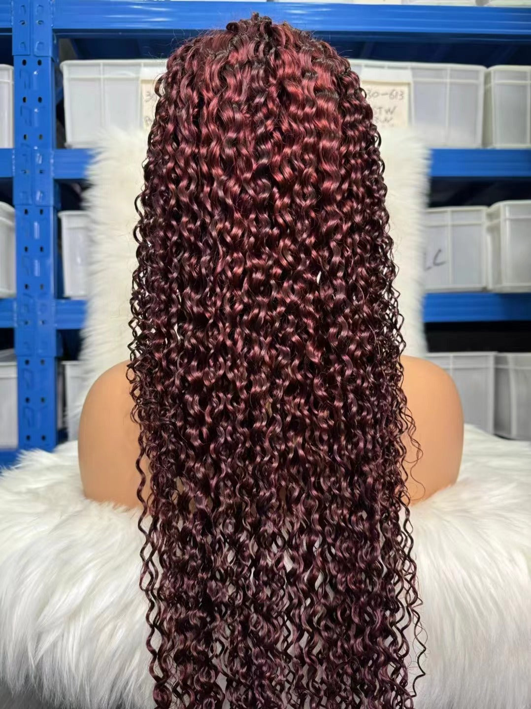 UlikeWig 13X4 Full lace frontal jerry curl Highlight Wigs