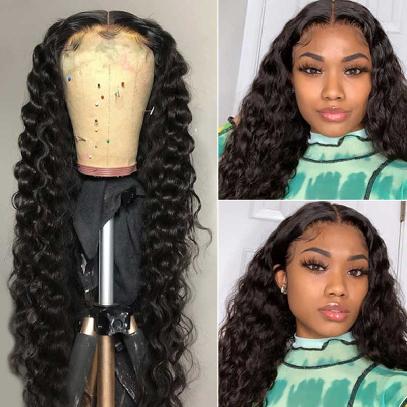 13x4 HD Lace Wigs Loose Deep Wave Lace Front Wig  High Density Quality Human Hair Wig