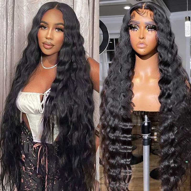 13x4 HD Lace Wigs Loose Deep Wave Lace Front Wig  High Density Quality Human Hair Wig