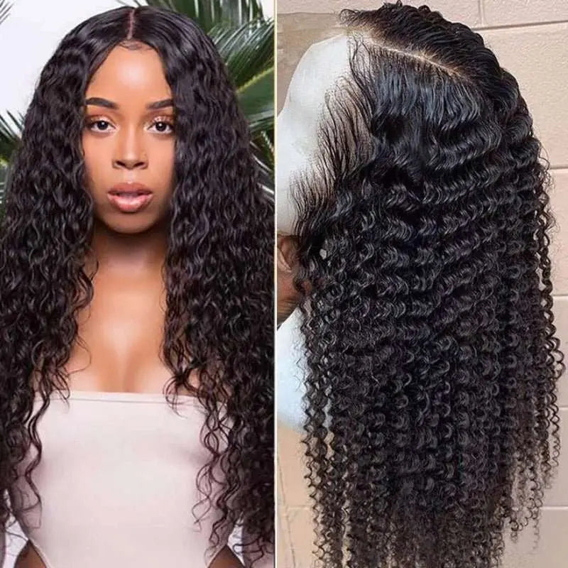 4x4 Kinky Curly Undetectable Invisible Lace Closure Wig丨Real HD Lace