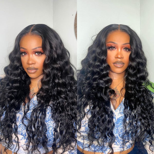 ulike Loose Deep Wave Wig HD Lace Front Wigs 13x4 Lace Frontal Wig Glueless Human Hair Wigs