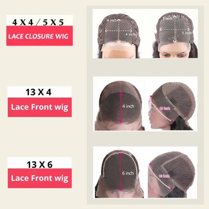 5x5 Water Wave Undetectable Invisible Lace Closure Wig丨Real HD Lace