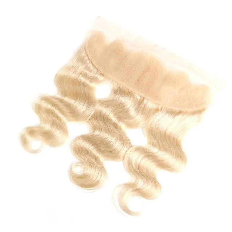 Blonde Color Human Hair 13*4 HD Invisible Lace Full Frontal