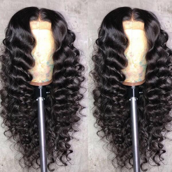 ulike Loose Deep Wave Wig HD Lace Front Wigs 13x4 Lace Frontal Wig Glueless Human Hair Wigs