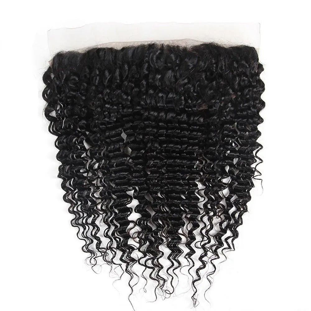 13*4 Ear to Ear Transparent HD Lace Frontal Human Virgin Hair