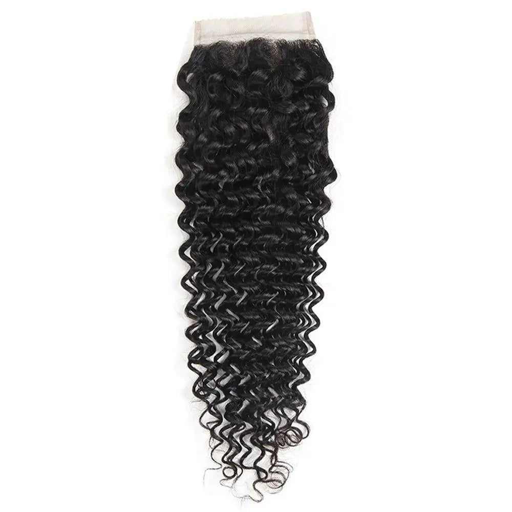 Human Hair 4*4 HD Invisible Transparent Lace Closure