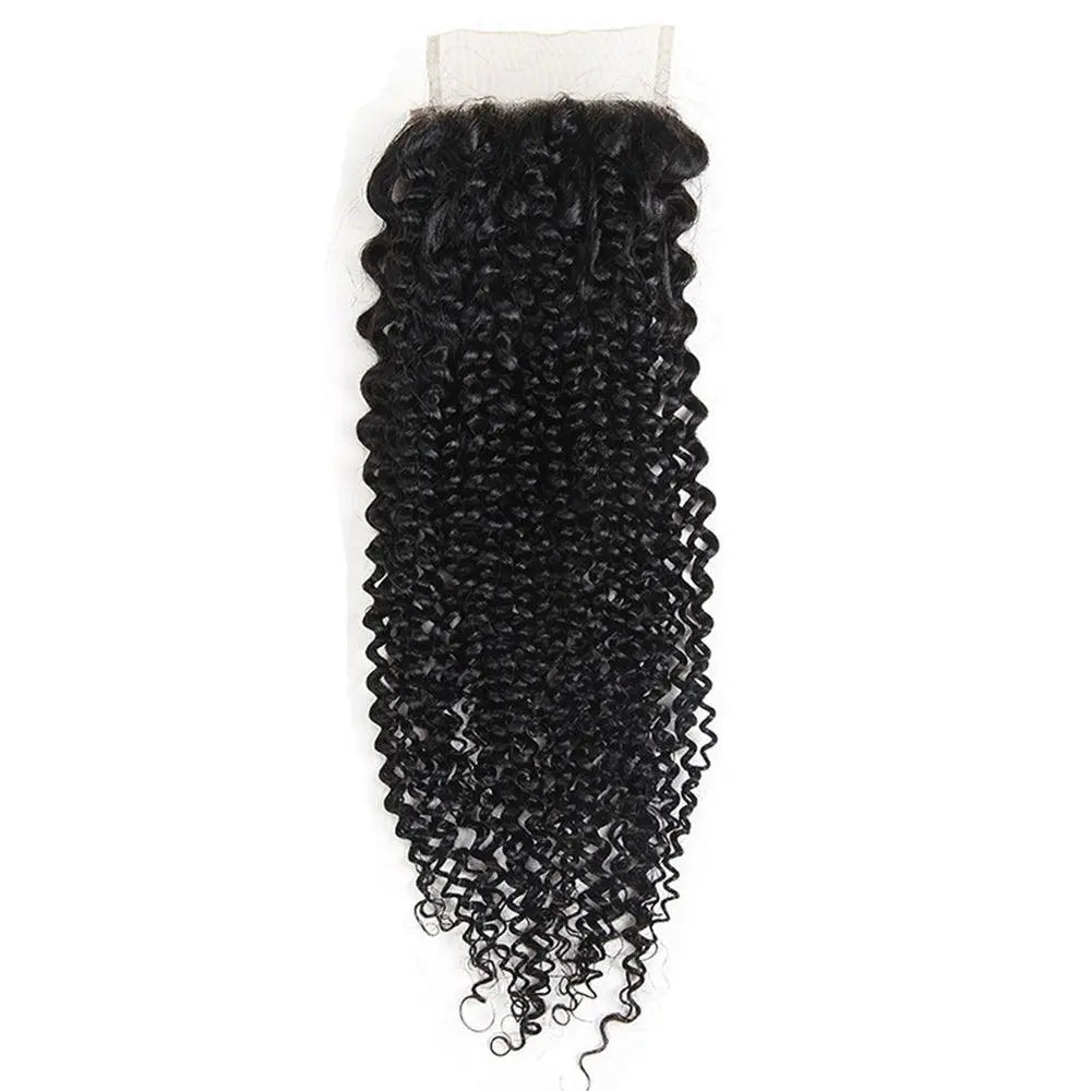 Human Hair 4*4 HD Invisible Transparent Lace Closure