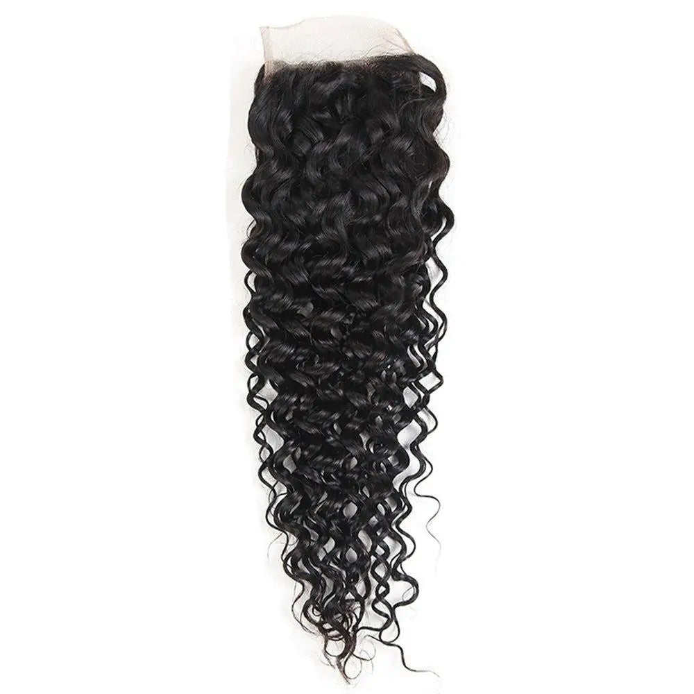 Human Hair 4*4 HD Invisible Transparent Lace Closure