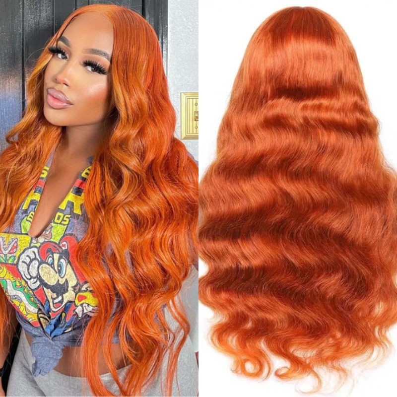 Super Popular 350 Color Natural Wave 4x4 13x4 Lace Frontal Wig