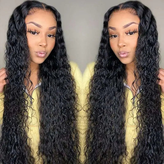 Undetectable Invisible Lace 13x6 Lace Frontal Water Wave Wig丨Real HD Lace