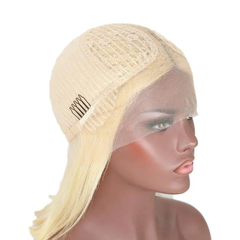 Ulike Hair Blonde 613 Color T-Part Lace Frontal Wigs 150%Density