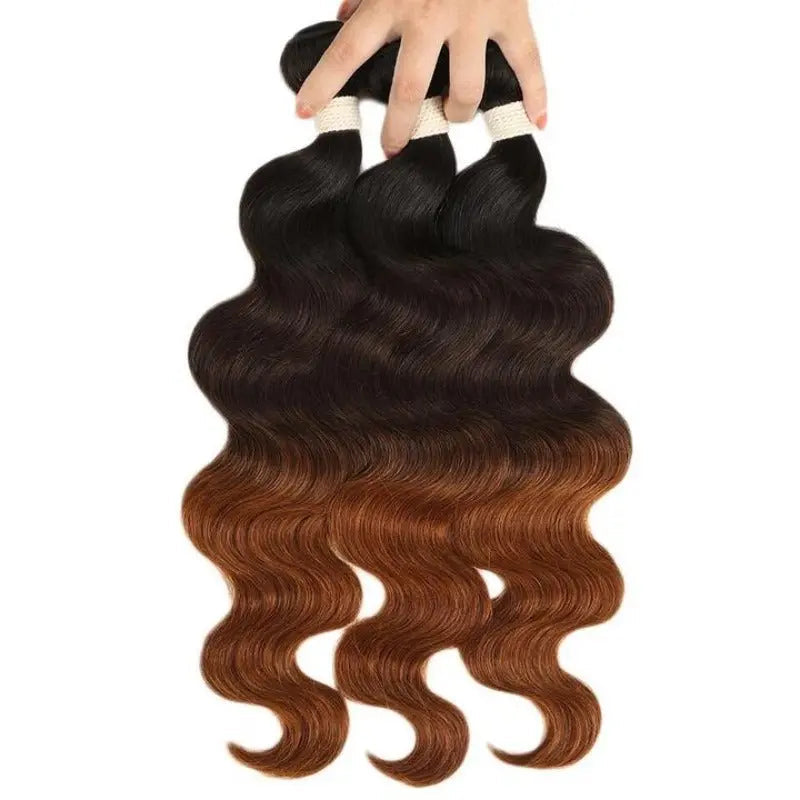 Ulike Remy Hair 3 Bundles T1B/30 T1B/4/30 Color Straight/Body Wave Brazilian Virgin Hair