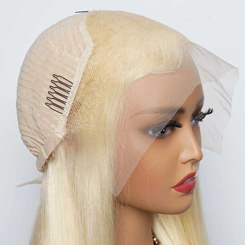 Ulike 613 Blonde Lace Front Wigs Body Wave Human Hair 13x6 Frontal Wigs Pre-plucked Hairline