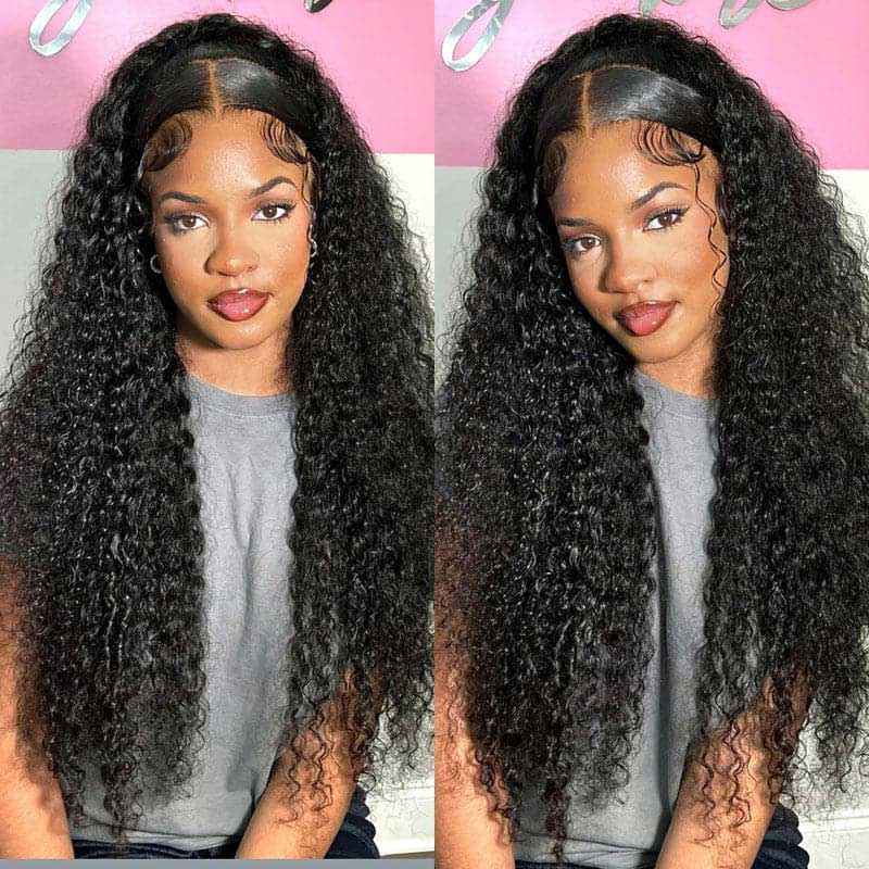 Ulike Jerry Curly 360 Transparent Lace Wigs With Various Styling Options