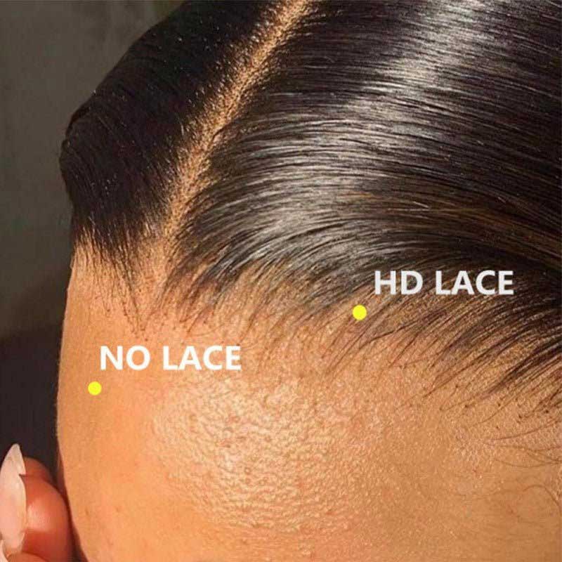 Ulike Pre-Plucked 13x6 HD Lace FrontaL Wigs With Baby Hair Kinky Straight Human Hair Wigs Online 180% Density