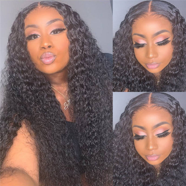 Undetectable Invisible Lace 13x6 Lace Frontal Deep Wave Wig丨Real HD Lace