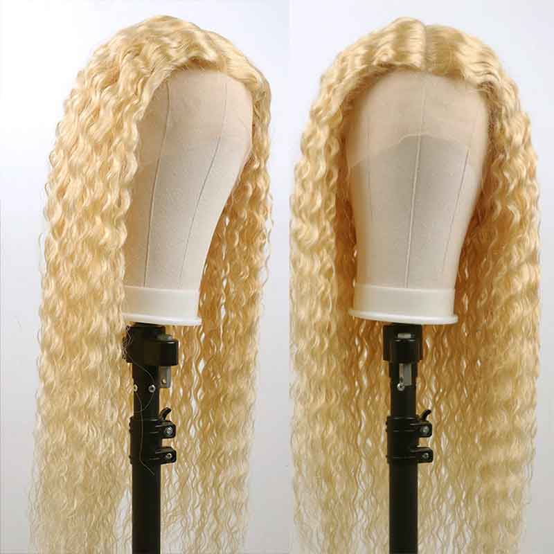 Blonde Wig 613 Lace Front Human Hair Wigs 13x4 Deep Wave Lace Front Wig Brazilian Human Hair Wigs