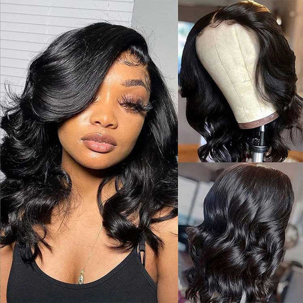 4x4 Body Wave Undetectable Invisible Lace Closure Wig丨Real HD Lace