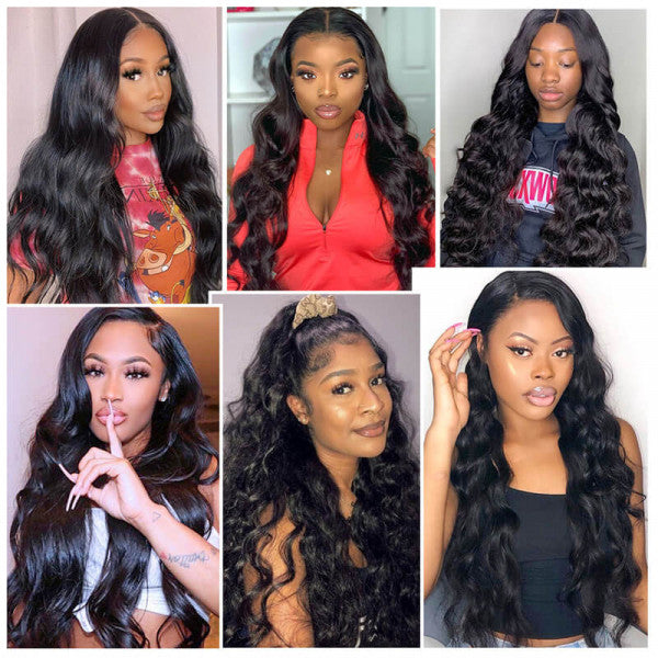 4x4 Body Wave Undetectable Invisible Lace Closure Wig丨Real HD Lace