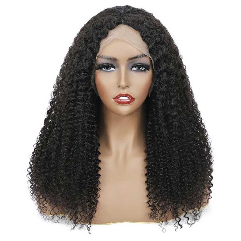 Brazilian Kinky Curly Human Hair Wig 13x4 Lace Front Human Hair Wig