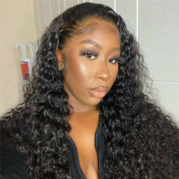 Undetectable Invisible Lace 13x6 Lace Frontal Deep Wave Wig丨Real HD Lace