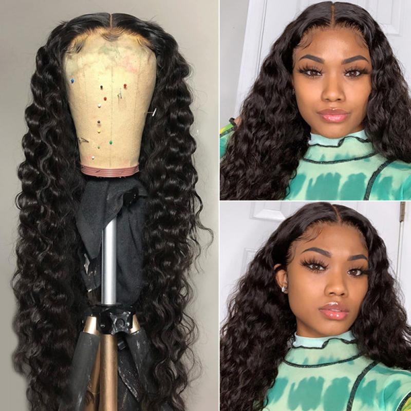 5x5/13x4 HD Lace Wigs Loose Deep Wave Wig 200% Density Human Hair Wigs