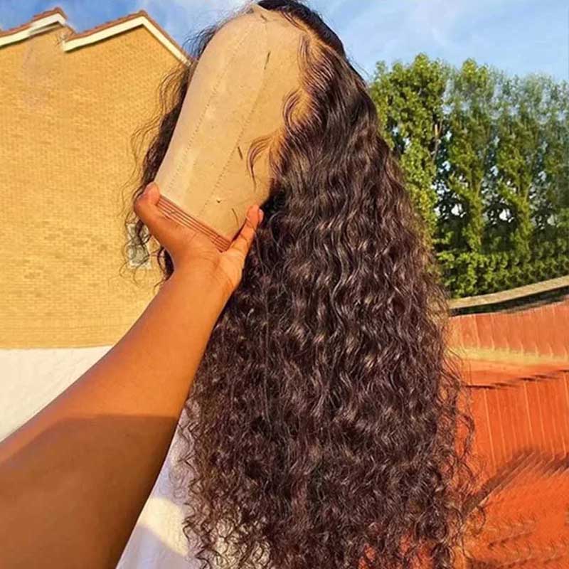 5x5/13x4 HD Lace Wigs Loose Deep Wave Wig 200% Density Human Hair Wigs