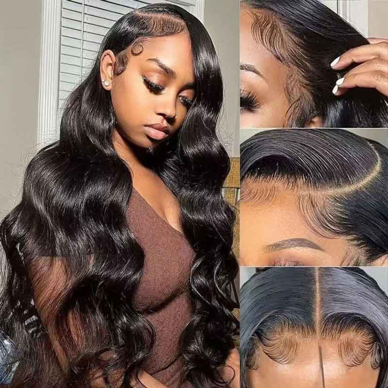 Premium HD Lace Body Wave 13x4 Lace Front Human Hair Wigs | True Length