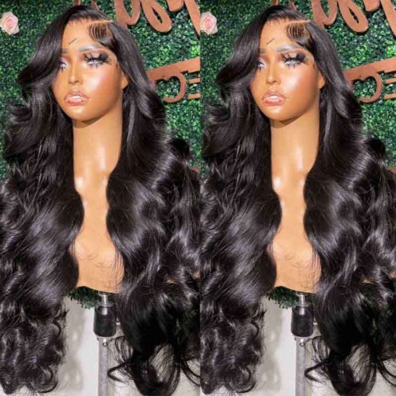 Premium HD Lace Body Wave 13x4 Lace Front Human Hair Wigs | True Length